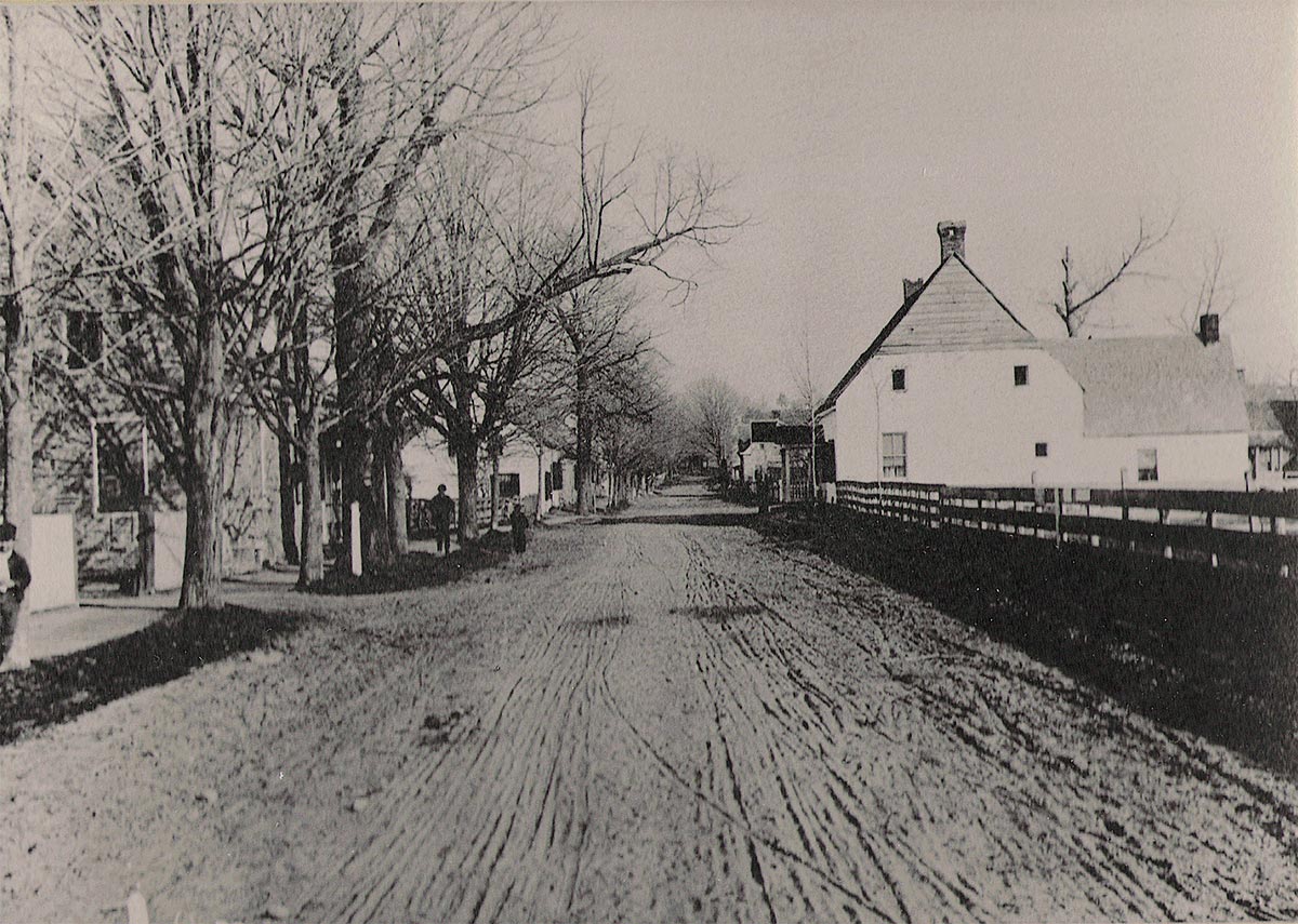 Hurley, New York's Main Street in the late 1800s.